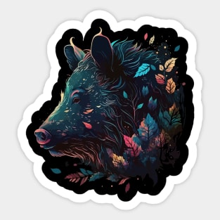 Wild Boar Sticker